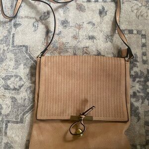 Elegant Tan Crossbody Bag